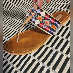 Steve Madden Size 9 Thong Toe Sandals